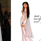 Zendaya Coleman at the Oscars Feb. 22, 2015, in Hollywood, Calif.; a note of appreciation to Coleman from Mattel
VALERIE MACON/AFP/Getty Images; Mattel